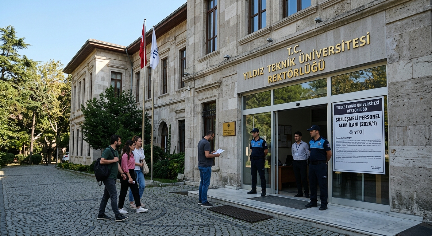 YILDIZ TEKNİK ÜNİVERSİTESİ REKTÖRLÜĞÜ - YILDIZ TEKNİK ÜNİVERSİTESİ SÖZLEŞMELİ PERSONEL ALIM İLANI (2026/1)