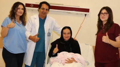 Şanlıurfa'da daha önce 7 kez tüp bebek tedavisi gören Emine