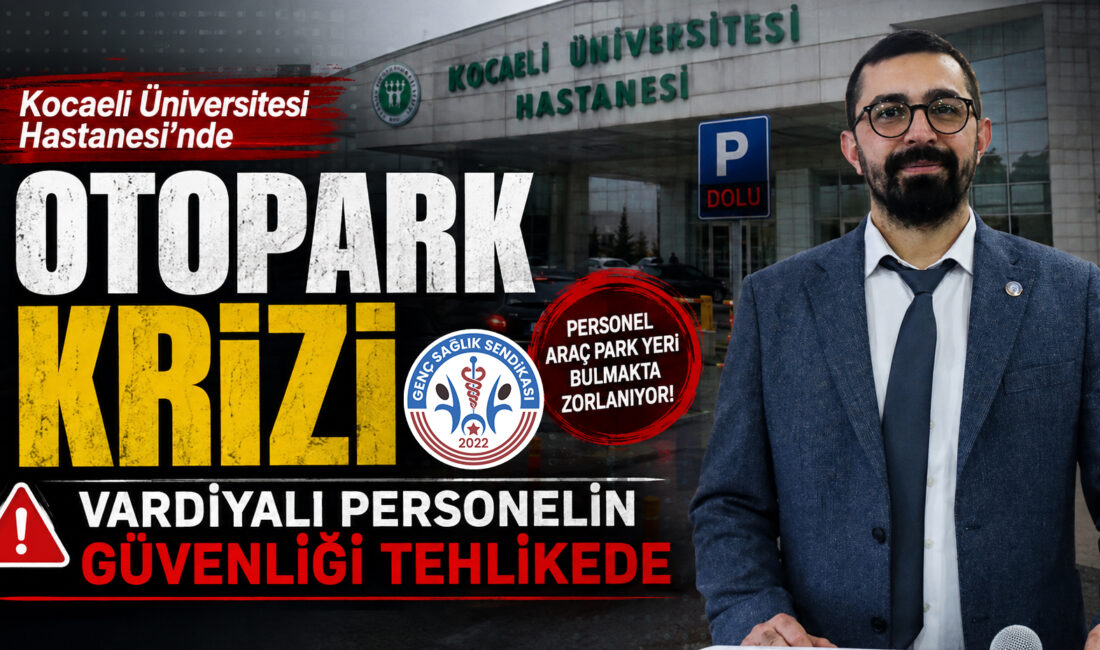 Genç Sağlık Sendikası Kocaeli Şubesi, Kocaeli Üniversitesi Hastanesi'nde gece vardiyasında