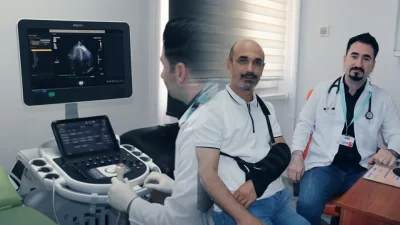Mardin'de yaşayan 41 yaşındaki Şehmus Doğan'ın baş dönmesi ve göğüs
