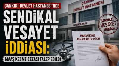 Çankırı Devlet Hastanesinde Sağlık Bakım Hizmetleri Müdürü ve aynı zamanda