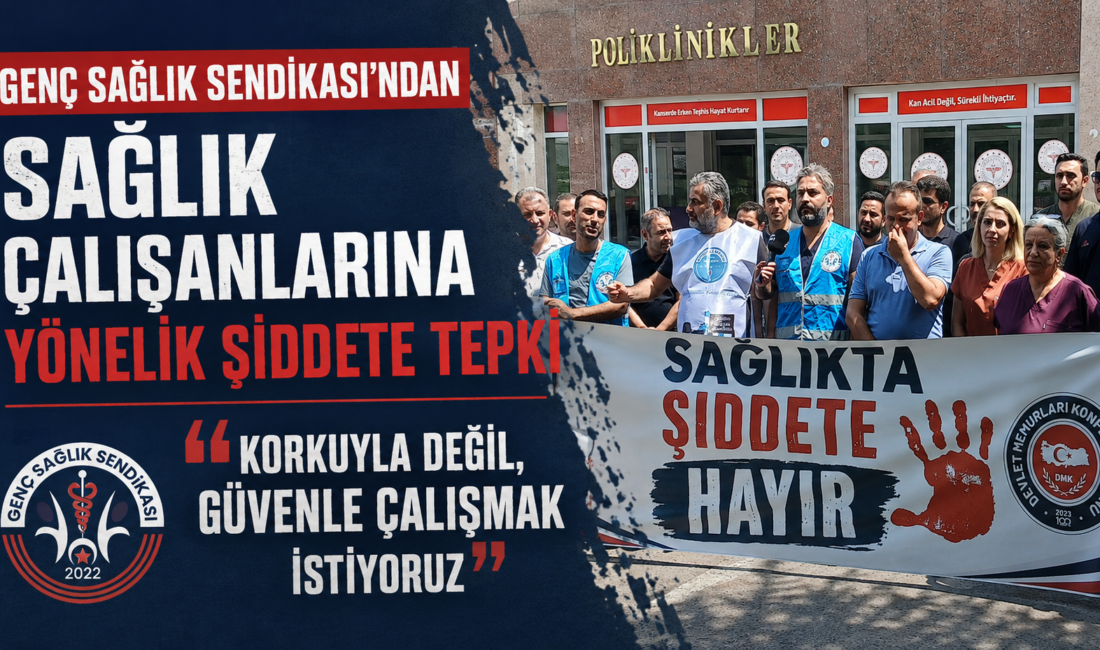 Diyarbakır Selahaddin Eyyubi Devlet Hastanesi Acil Servisinde fiziksel saldırıya uğradıklarını