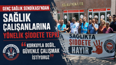Diyarbakır Selahaddin Eyyubi Devlet Hastanesi Acil Servisinde fiziksel saldırıya uğradıklarını