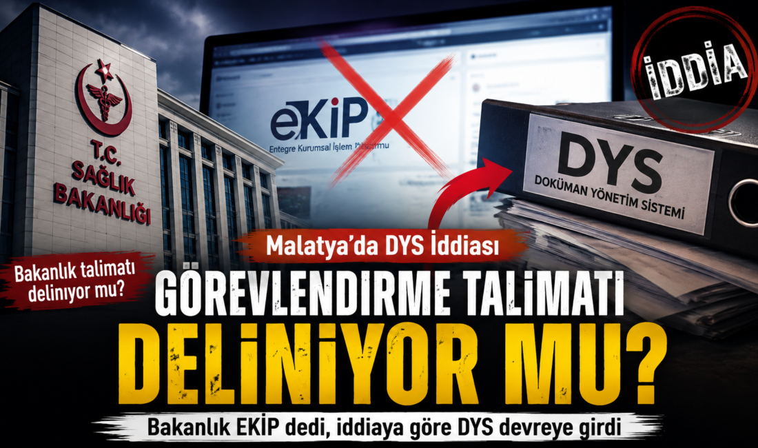 Sağlık Bakanlığı'nın geçici görevlendirmeleri EKİP sistemi üzerinden yürütme talimatına rağmen,