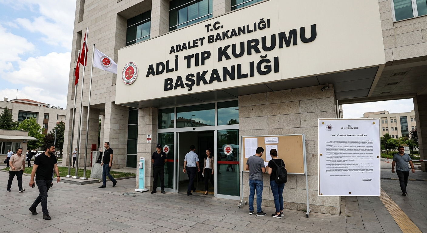 ADLİ TIP KURUMU BAŞKANLIĞI - 2026-1 SÖZLEŞMELİ PERSONEL ALIM İLANI