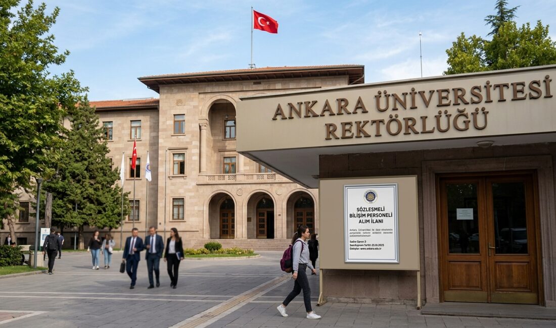 [TITLE] Ankara Üniversitesi’nden Büyük Fırsat: 8 Sözleşmeli Bilişim Personeli Aranıyor!