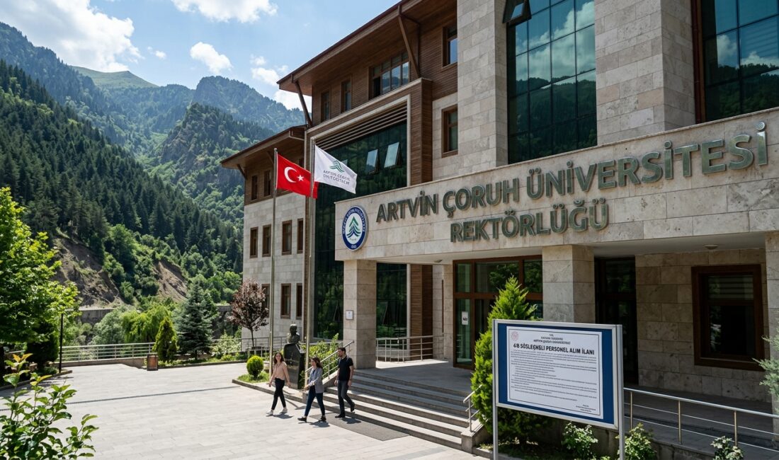 Artvin Çoruh Üniversitesi Rektörlüğü, akademik ve idari birimlerinde görevlendirmek üzere