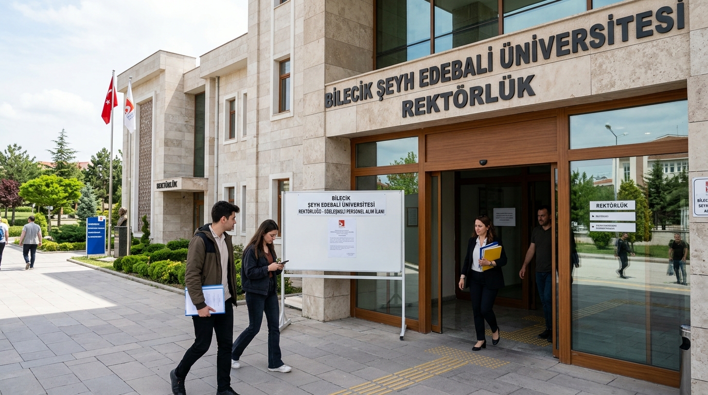 Bilecik Şeyh Edebali Üniversitesi Sözleşmeli Personel Alım İlanı Yayımlandı BİLECİK ŞEYH EDEBALİ ÜNİVERSİTESİ REKTÖRLÜĞÜ - SÖZLEŞMELİ PERSONEL ALIM İLANI