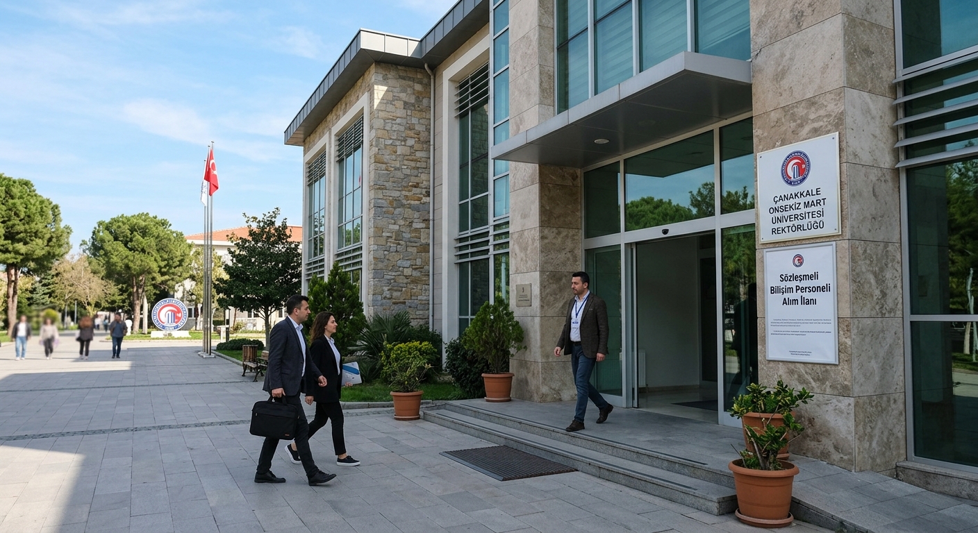 ÇOMÜ Sözleşmeli Bilişim Personeli Alım İlanı Yayımlandı ÇANAKKALE ONSEKİZ MART ÜNİVERSİTESİ REKTÖRLÜĞÜ - Sözleşmeli Bilişim Personeli Alım İlanı