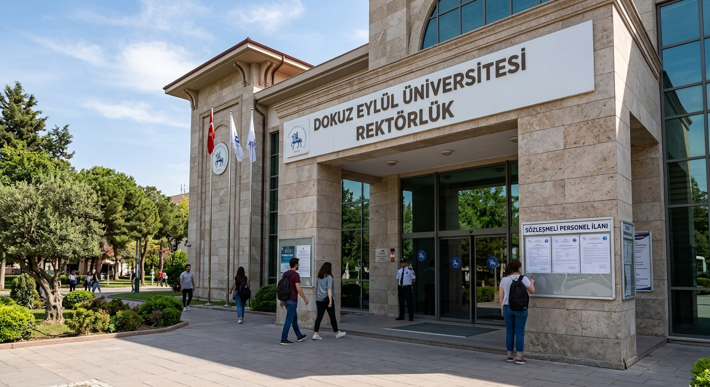 DOKUZ EYLÜL ÜNİVERSİTESİ REKTÖRLÜĞÜ - SÖZLEŞMELİ PERSONEL  İLANI