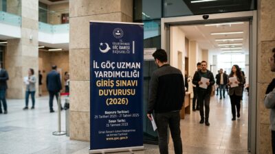 İçişleri Bakanlığı’na bağlı Göç İdaresi Başkanlığı, taşra teşkilatında görevlendirmek üzere