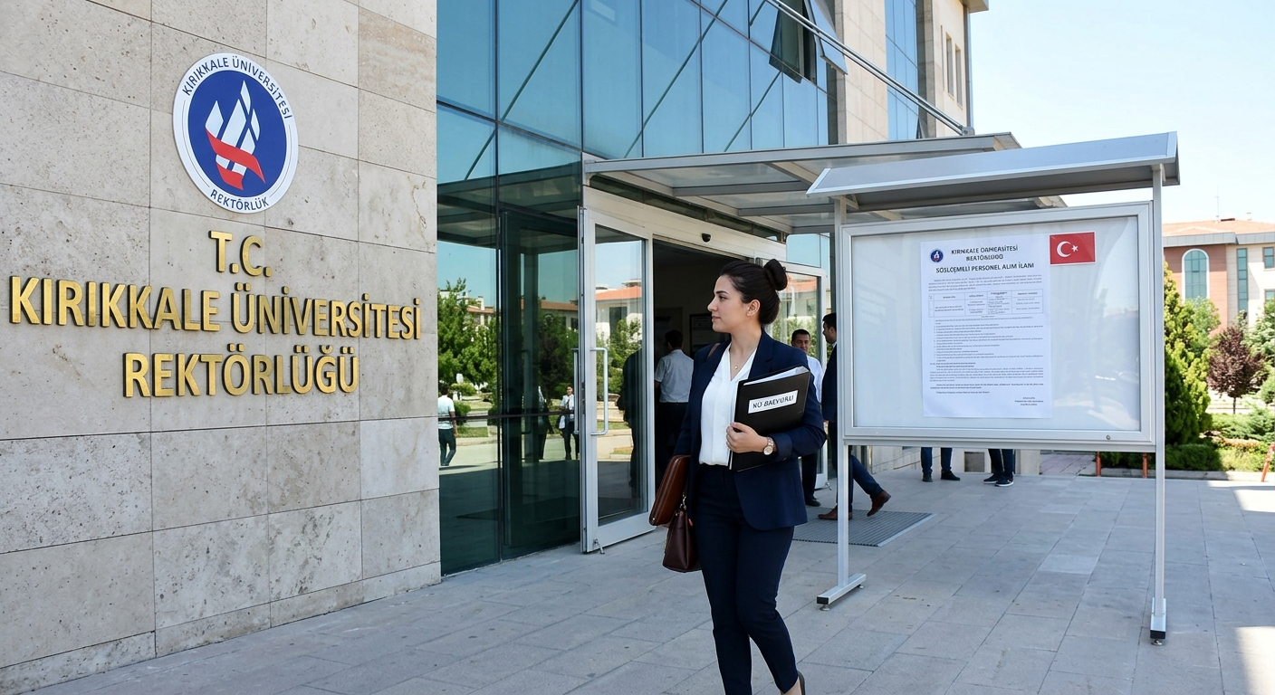 KIRIKKALE ÜNİVERSİTESİ REKTÖRLÜĞÜ - SÖZLEŞMELİ PERSONEL ALIM İLANI