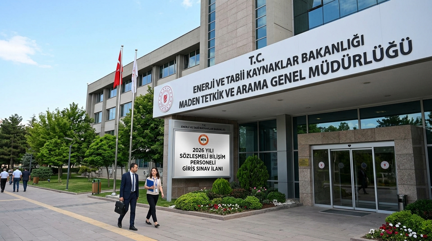 MTA (Maden Tetkik ve Arama) 2026 Sözleşmeli Bilişim Personeli Alımı Sınav İlanı MADEN TETKİK VE ARAMA GENEL MÜDÜRLÜĞÜ - 2026 YILI SÖZLEŞMELİ BİLİŞİM PERSONELİ GİRİŞ SINAV İLANI
