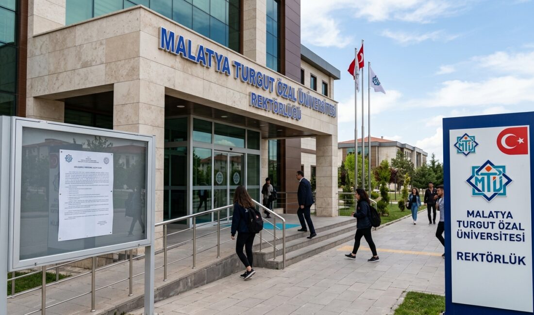 Malatya Turgut Özal Üniversitesi Rektörlüğü, çeşitli birimlerinde görevlendirmek üzere toplam