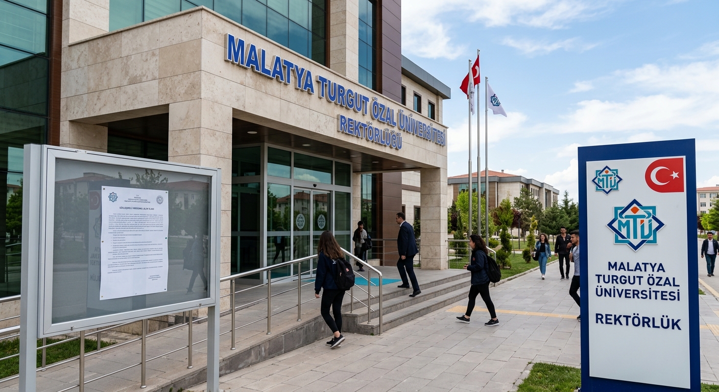 Malatya Turgut Özal Üniversitesi Sözleşmeli Personel Alım İlanı Yayımlandı MALATYA TURGUT ÖZAL ÜNİVERSİTESİ REKTÖRLÜĞÜ - MALATYA TURGUT ÖZAL ÜNİVERSİTESİ SÖZLEŞMELİ PERSONEL ALIM İLANI