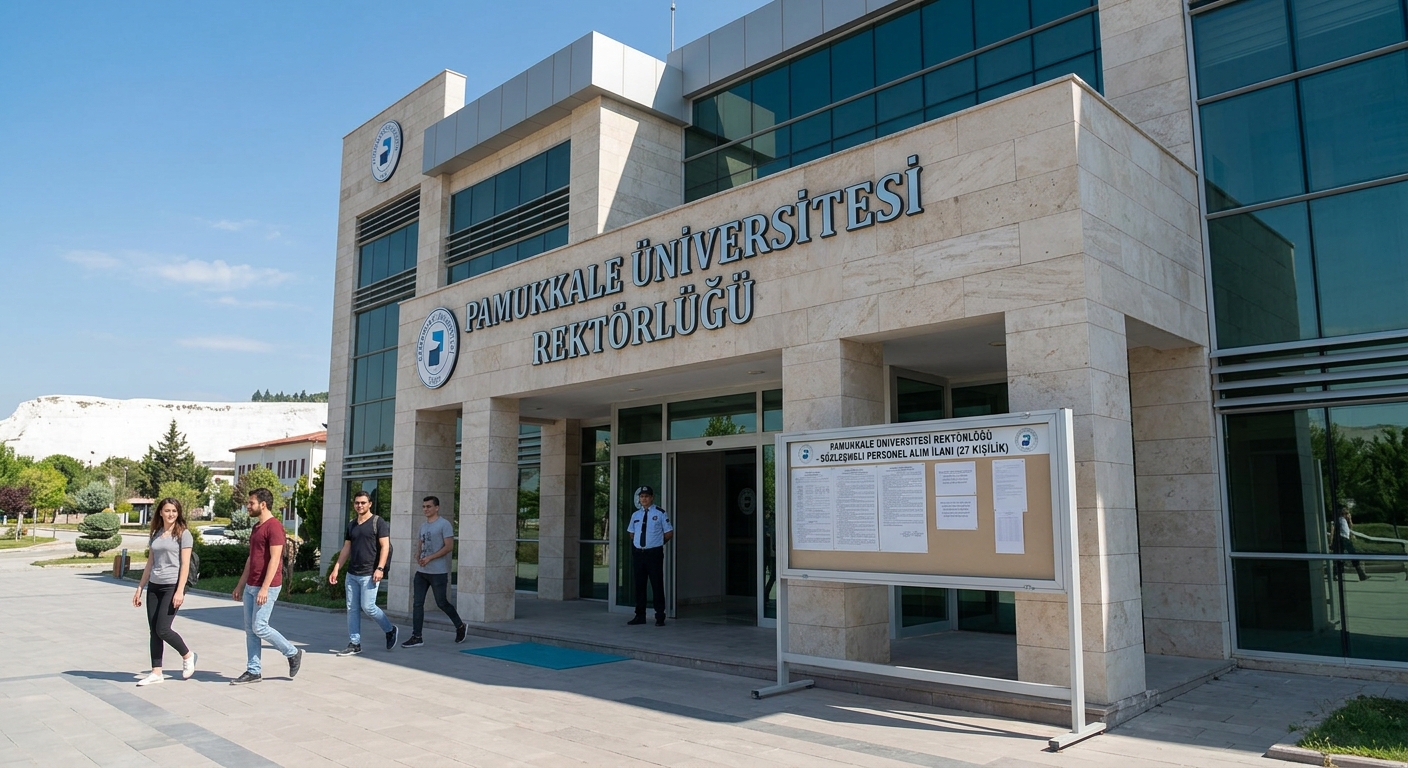 Pamukkale Üniversitesi 27 Sözleşmeli Personel Alım İlanı Yayımlandı PAMUKKALE ÜNİVERSİTESİ REKTÖRLÜĞÜ - SÖZLEŞMELİ PERSONEL ALIM İLANI (27 KİŞİLİK)
