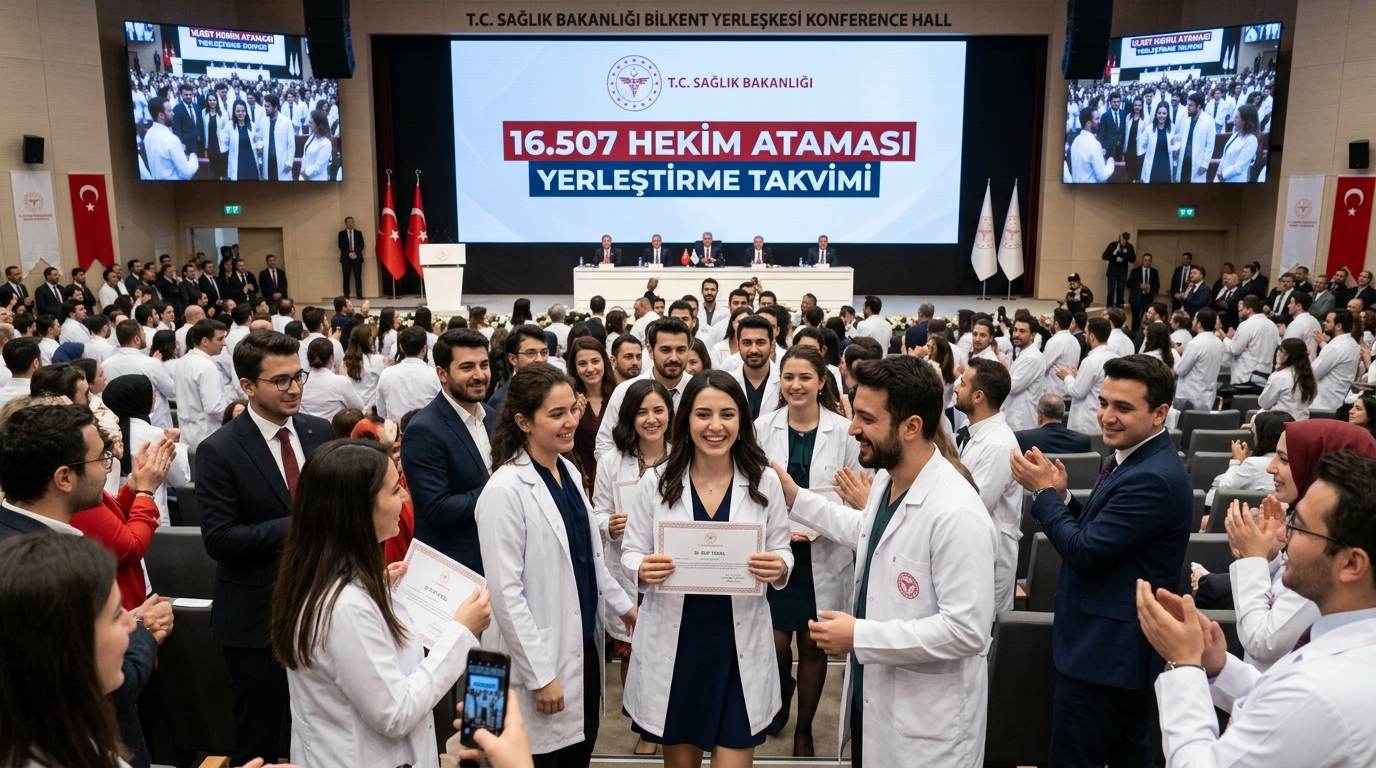 Sağlık Bakanlığı’ndan 16 bin 507 Hekim Ataması: Takvim Açıklandı
