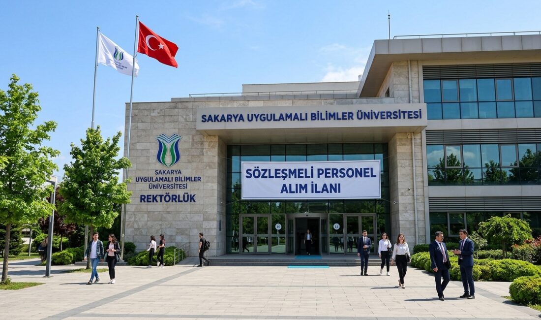 Sakarya Uygulamalı Bilimler Üniversitesi (SUBÜ), bünyesinde görevlendirmek üzere sözleşmeli personel
