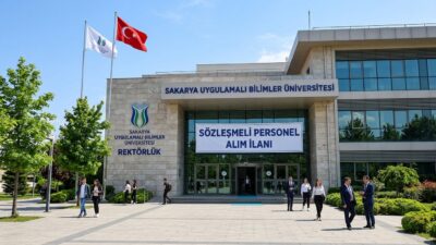 Sakarya Uygulamalı Bilimler Üniversitesi (SUBÜ), bünyesinde görevlendirmek üzere sözleşmeli personel