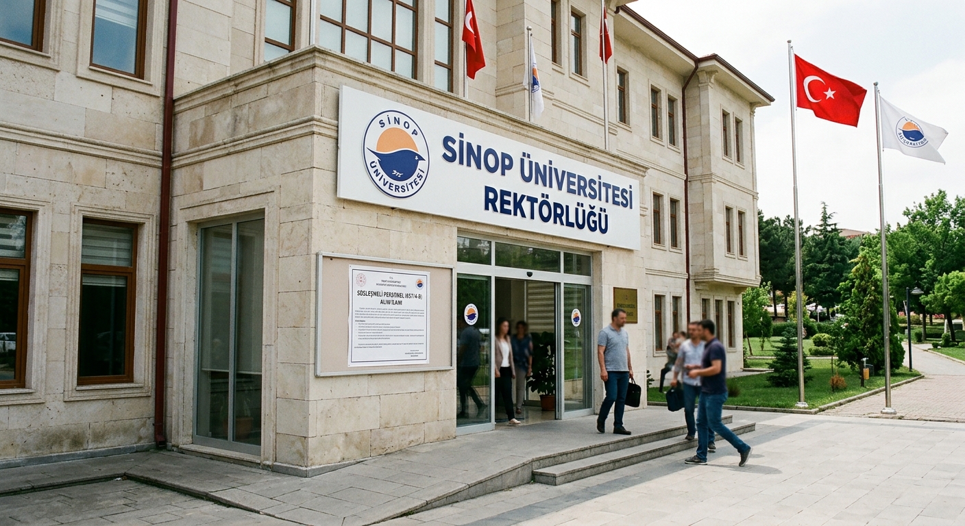 SİNOP ÜNİVERSİTESİ REKTÖRLÜĞÜ - SİNOP ÜNİVERSİTESİ REKTÖRLÜĞÜ - SÖZLEŞMELİ PERSONEL (657 SAYILI KANUNUN 4/B MADDESİ) ALIM İLANI
