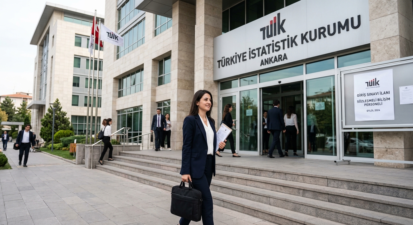 TÜİK Sözleşmeli Bilişim Personeli Alımı: Giriş Sınavı İlanı TÜRKİYE İSTATİSTİK KURUMU (TÜİK) - SÖZLEŞMELİ BİLİŞİM PERSONELİ GİRİŞ SINAV İLANI