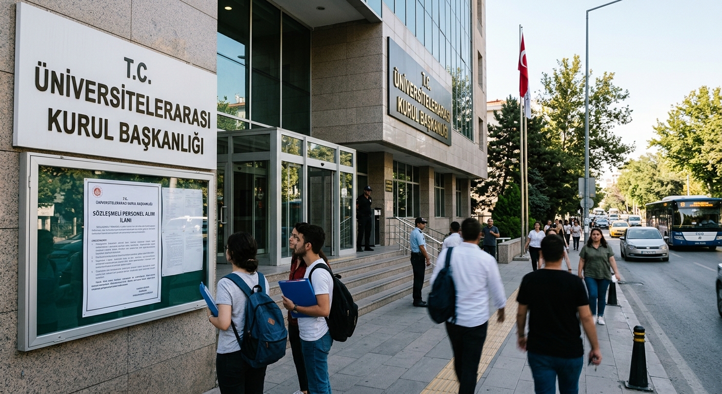 Üniversitelerarası Kurul Başkanlığı (UKB) Sözleşmeli Personel Alım İlanı ÜNİVERSİTELERARASI KURUL BAŞKANLIĞI - Sözleşmeli Personel Alım İlanı