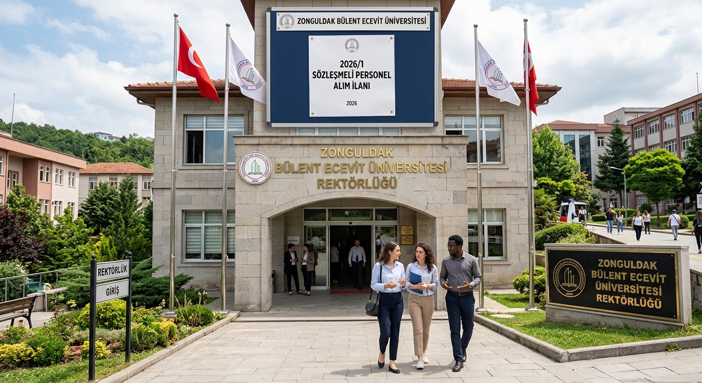 Zonguldak Bülent Ecevit Üniversitesi 2026/1 Sözleşmeli Personel Alım İlanı ZONGULDAK BÜLENT ECEVİT ÜNİVERSİTESİ REKTÖRLÜĞÜ - 2026/1 Sözleşmeli Personel Alım İlanı