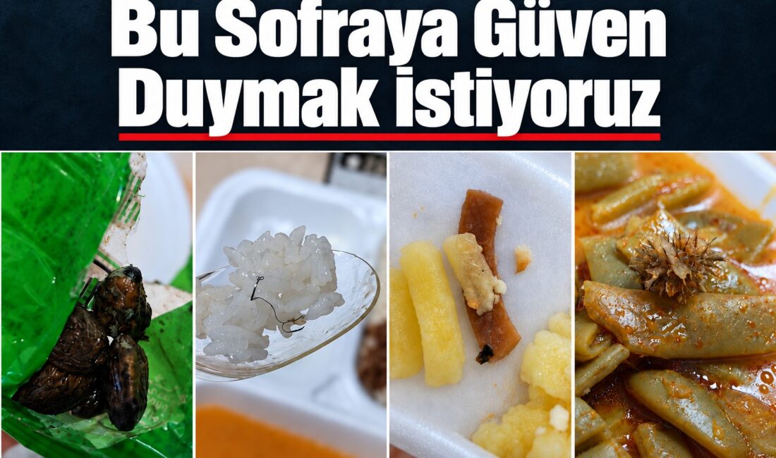 Tekirdağ Namık Kemal Üniversitesi Hastanesi’nde personel yemeklerine ilişkin hijyen, porsiyon,