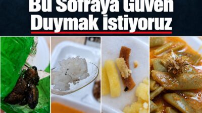 Tekirdağ Namık Kemal Üniversitesi Hastanesi’nde personel yemeklerine ilişkin hijyen, porsiyon,