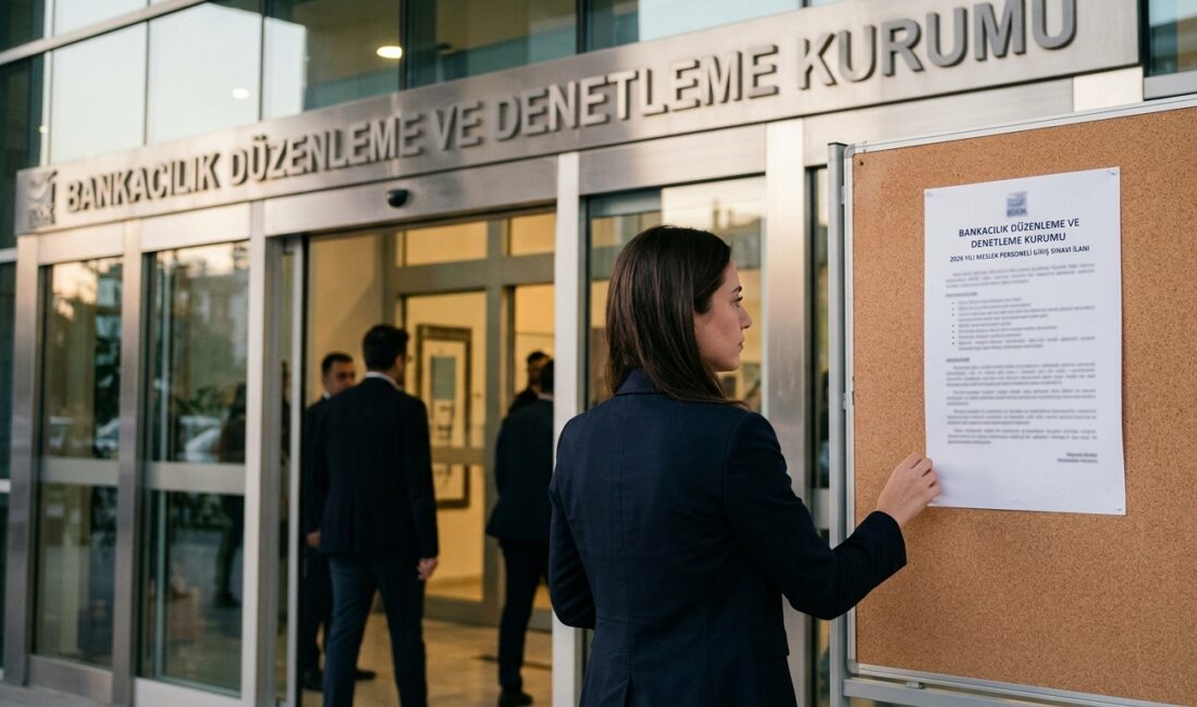 Bankacılık Düzenleme ve Denetleme Kurumu (BDDK), kariyerine prestijli bir kurumda