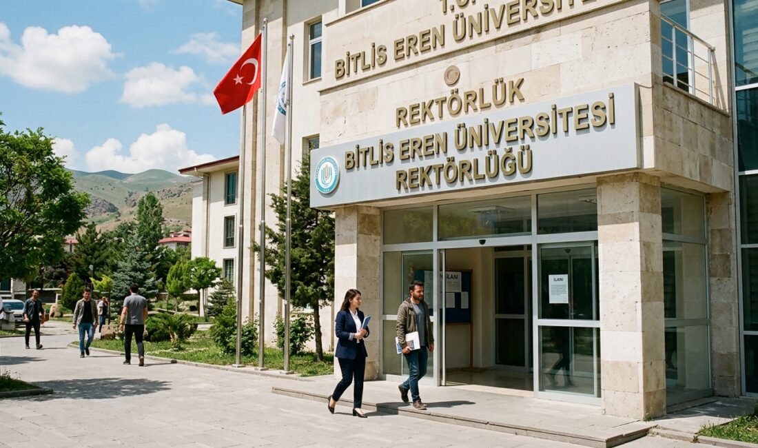 Bitlis Eren Üniversitesi Rektörlüğü, bünyesindeki birimlerde görevlendirilmek üzere sözleşmeli personel