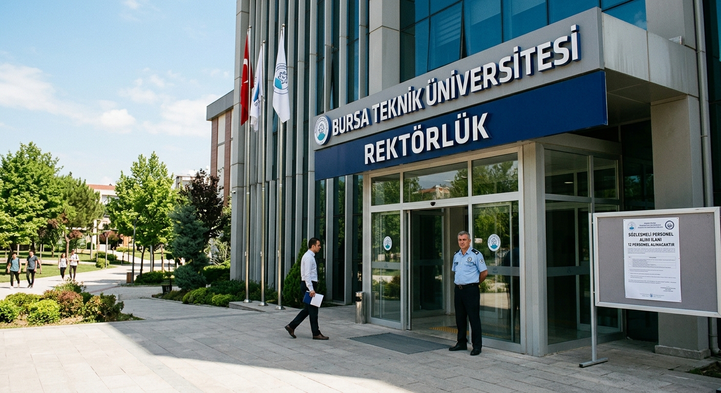 Bursa Teknik Üniversitesi (BTÜ) 12 Sözleşmeli Personel Alımı İlanı BURSA TEKNİK ÜNİVERSİTESİ REKTÖRLÜĞÜ - 12 SÖZLEŞMELİ PERSONEL ALIMI İLANI