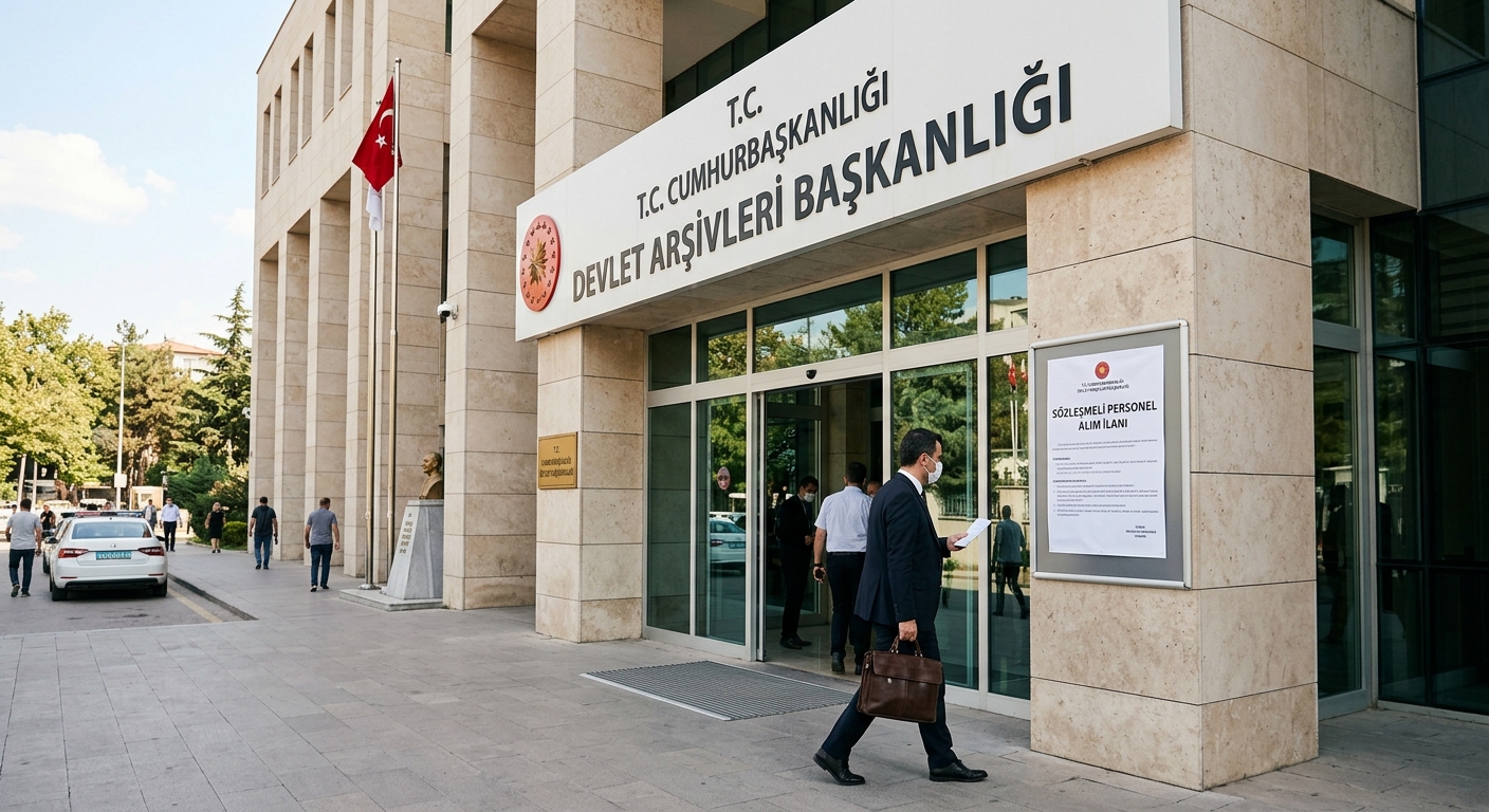 Devlet Arşivleri Başkanlığı Sözleşmeli Personel Alım İlanı DEVLET ARŞİVLERİ BAŞKANLIĞI - SÖZLEŞMELİ PERSONEL ALIM İLANI