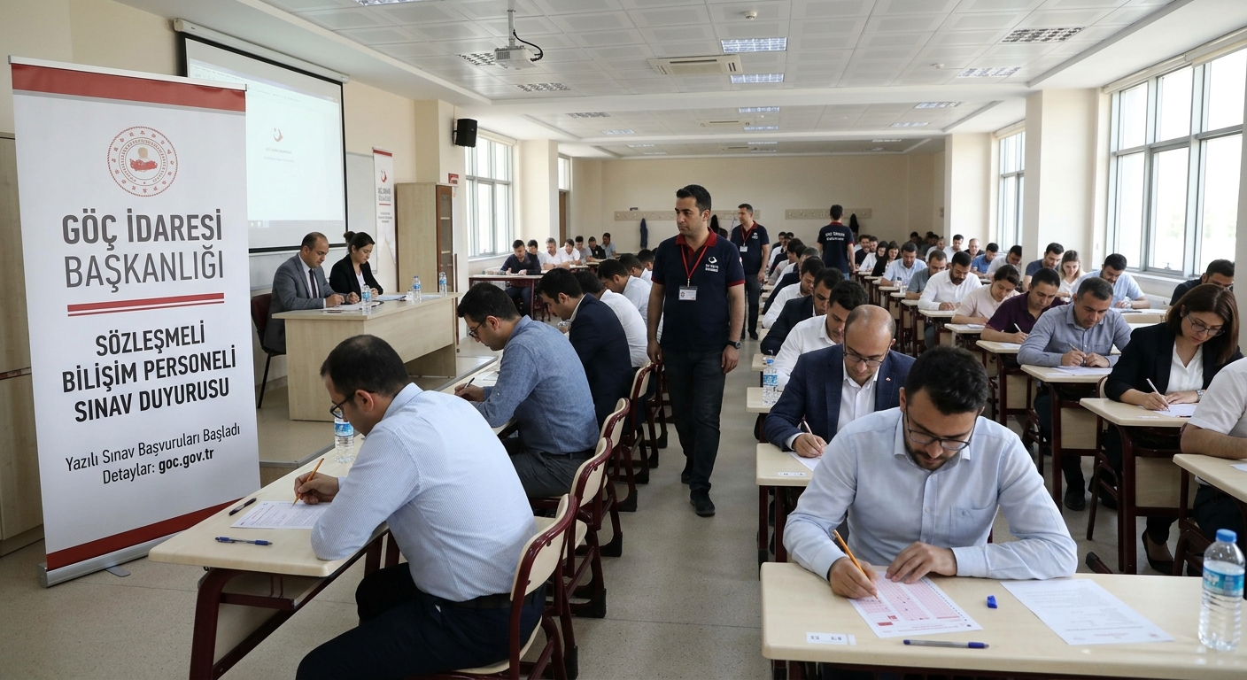 Göç İdaresi Sözleşmeli Bilişim Personeli Sınav Duyurusu Yayımlandı GÖÇ İDARESİ BAŞKANLIĞI - SÖZLEŞMELİ BİLİŞİM PERSONELİ SINAV DUYURUSU
