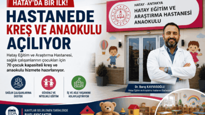 Hatay Eğitim ve Araştırma Hastanesi’nde, Başhekim Dr. Barış Kavvasoğlu’nun öncülüğünde