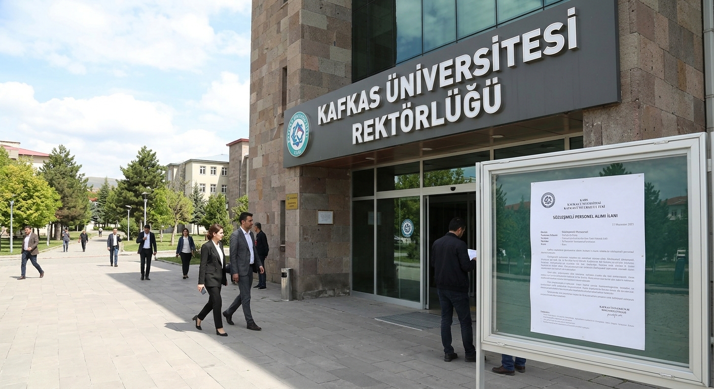 Kafkas Üniversitesi Sözleşmeli Personel Alımı İlanı Yayımlandı KAFKAS ÜNİVERSİTESİ REKTÖRLÜĞÜ - SÖZLEŞMELİ PERSONEL ALIMI İLANI