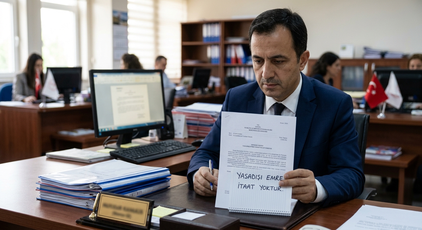 Memurlar Dikkat: Amirden Gelen Her Emir Yerine Getirilmek Zorunda Değil Memurlar Dikkat: Amirden Gelen Her Emir Yerine Getirilmek Zorunda Değil