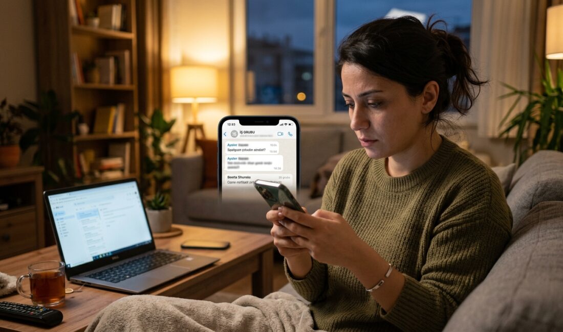 Günümüz iş dünyasında, akıllı telefonlar ve anlık mesajlaşma uygulamalarının (WhatsApp,