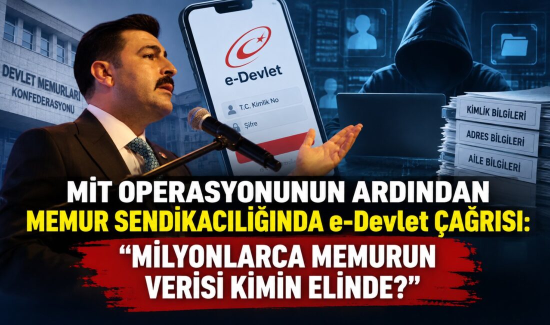 Sendikalara yazılım hizmeti sağlayan şirkete yönelik operasyonun ardından Devlet Memurları