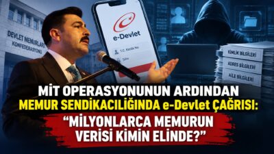 Sendikalara yazılım hizmeti sağlayan şirkete yönelik operasyonun ardından Devlet Memurları