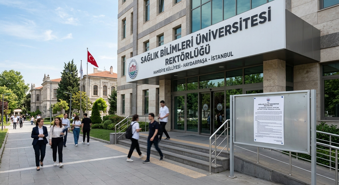 SAĞLIK BİLİMLERİ ÜNİVERSİTESİ REKTÖRLÜĞÜ - 4/B (SÖZLEŞMELİ PERSONEL) ALIM İLANI-07.09.2026-21.07.2026