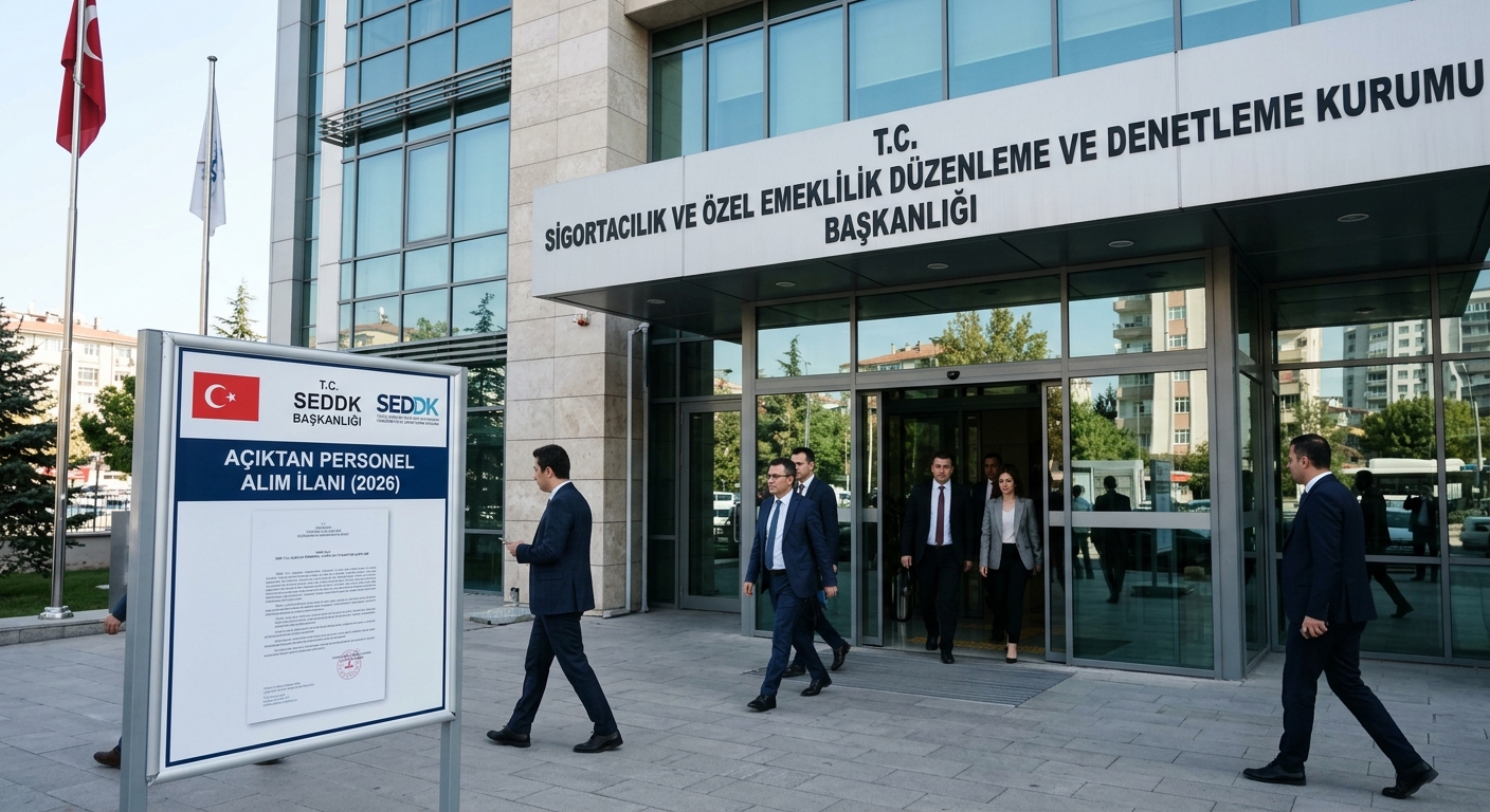 SİGORTACILIK VE ÖZEL EMEKLİLİK DÜZENLEME VE DENETLEME KURUMU BAŞKANLIĞI (SEDDK) - AÇIKTAN PERSONEL ALIM İLANI (2026)