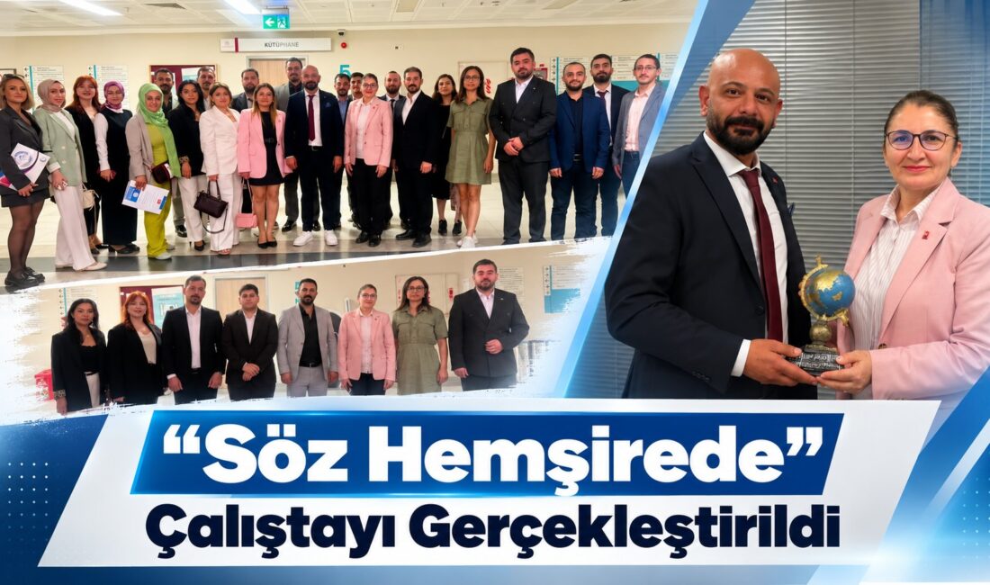 Genç Sağlık Sendikası tarafından gerçekleştirilen “Söz Hemşirede” Çalıştayında hemşirelerin çalışma