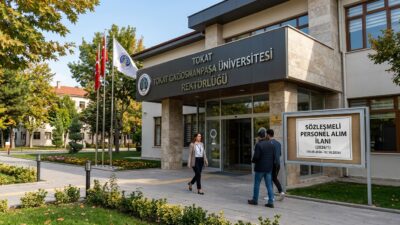 Tokat Gaziosmanpaşa Üniversitesi Rektörlüğü, hastane ve diğer birimlerinde görevlendirilmek üzere