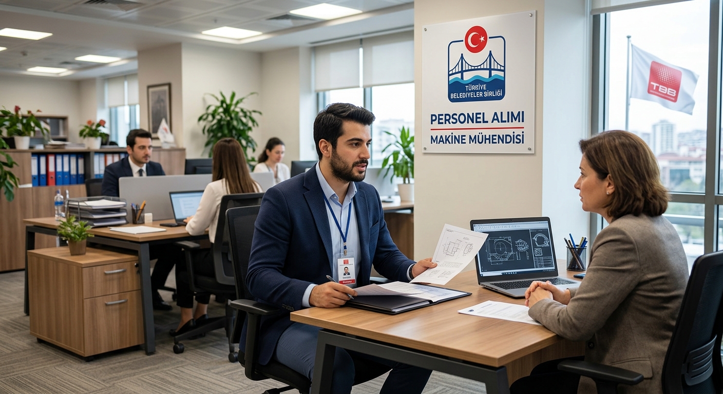 Türkiye Belediyeler Birliği Makine Mühendisi Alımı İlanı Yayımlandı TÜRKİYE BELEDİYELER BİRLİĞİ - Makine Mühendisi Alımı