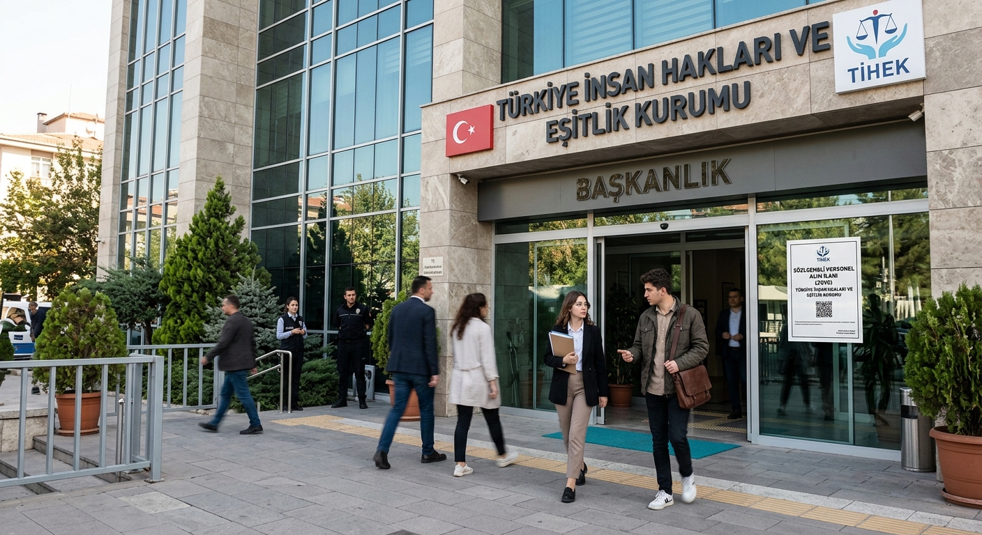 TİHEK Sözleşmeli Personel Alım İlanı 2026 | Türkiye İnsan Hakları ve Eşitlik Kurumu TÜRKİYE İNSAN HAKLARI VE EŞİTLİK KURUMU BAŞKANLIĞI - TÜRKİYE İNSAN HAKLARI VE EŞİTLİK KURUMU BAŞKANLIĞI - Sözleşmeli Personel Alım İlanı 2026
