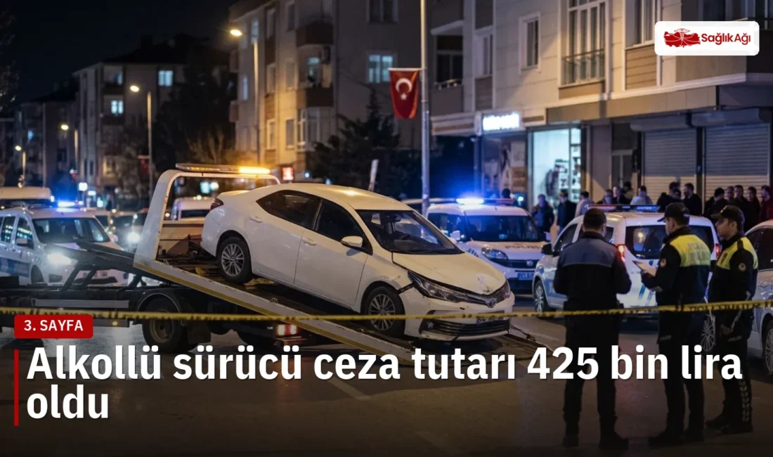 Yavuz Sultan Selim Bulvarı'nda alkollü sürücü ceza uygulamasıyla O.E'ye 425