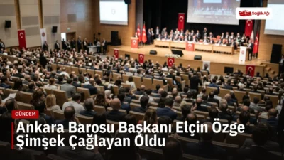 Ankara Barosu Başkanı seçimi sonuçlandı. Demokratik Sol Avukatlar grubundan Elçin
