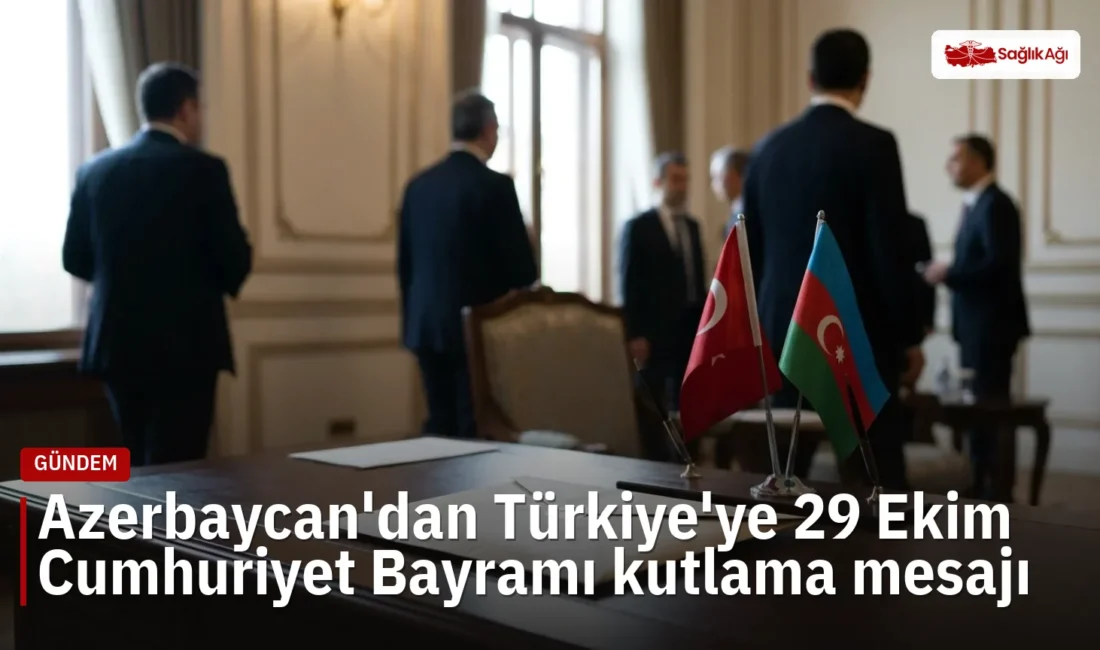 Azerbaycan Cumhurbaşkanı İlham Aliyev, 29 Ekim dolayısıyla Cumhurbaşkanı Erdoğan'a Cumhuriyet
