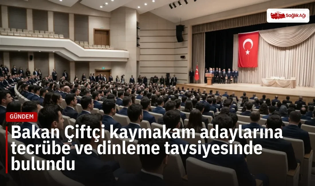 İçişleri Bakanı Mustafa Çiftçi, 115. Dönem Kaymakamlık Kursu'nda konuştu. Bakan